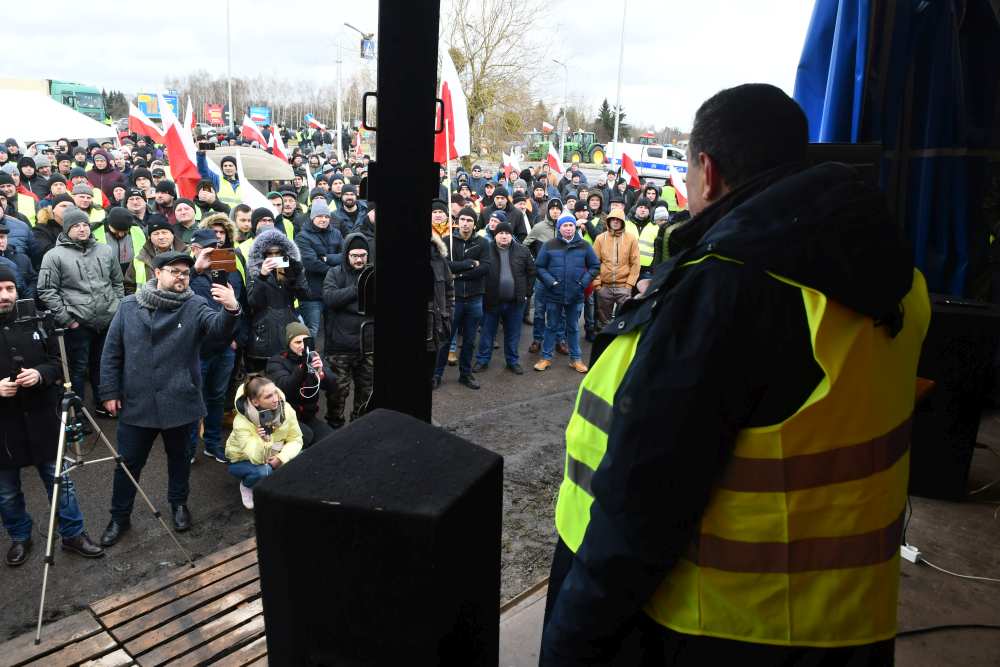 protest, oszukana wieś, protest rolników
