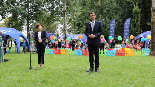 premier, mateusz morawiecki, konferencja prasowa, żabia wola