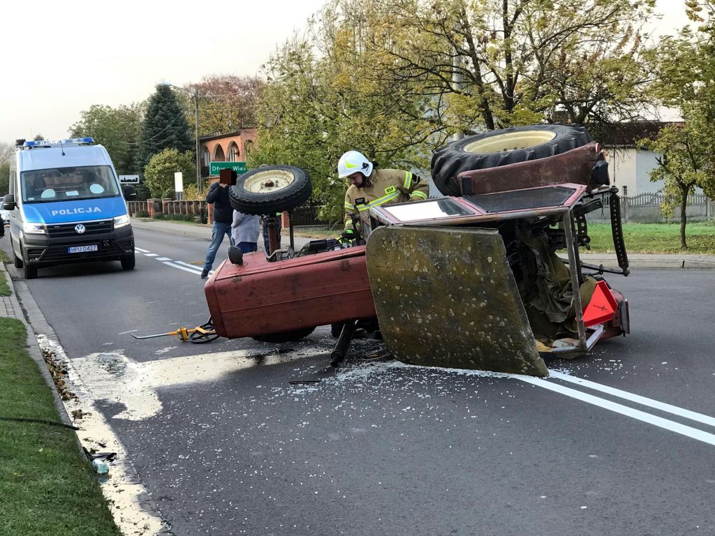 wypadki z udziałem ciągników rolniczych, Stawiszyn, powiat kaliski, Anna Jaworska-Wojnicz