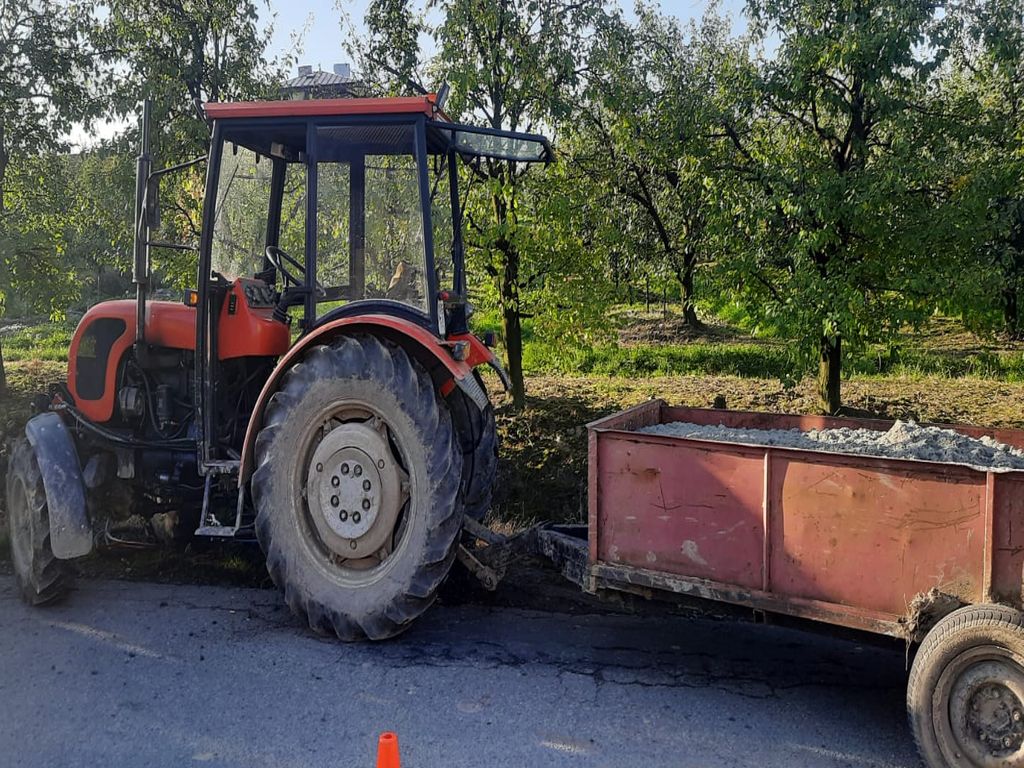 rowerzysta potrącony przez ciągnik, Szczereż, powiat nowosądecki, Justyna Basiaga