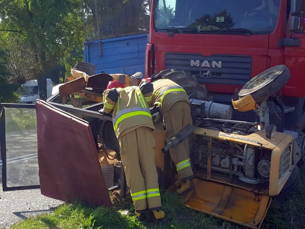 wypadki z udziałem ciągników rolniczych, Konary, powiat grójecki, Broniszów, powiat  kazimierski
