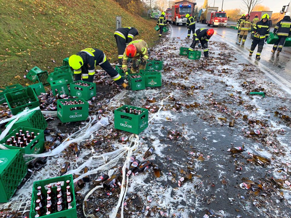 piwo na drodze, Recz, powiat choszczeńsk, KP PSP Choszczno