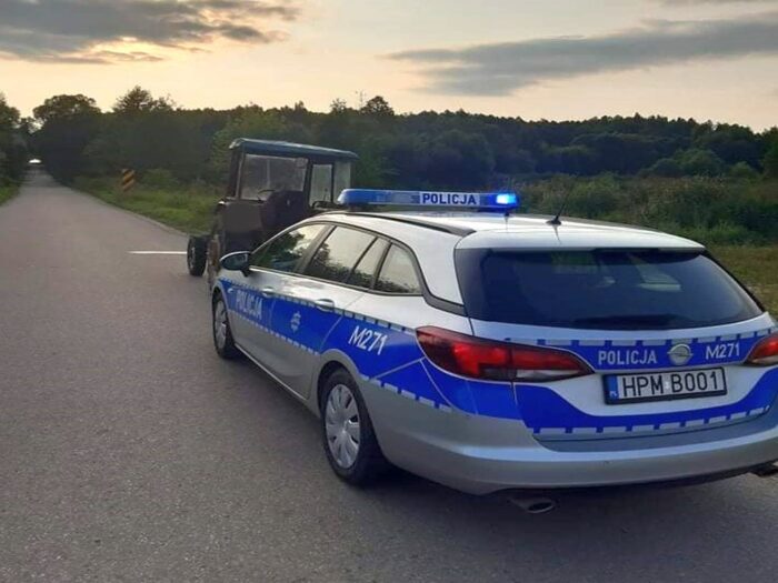 taryfikator mandatów, wykroczenia i przestępstwa drogowe, jazda maszynami rolniczymi