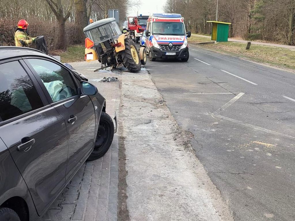 wypadki z udziałem ciągników rolniczych, Marcin Krasucki, Dobre, powiat radziejowski