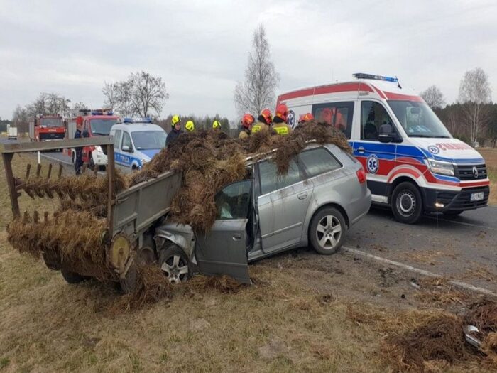 wypadki z udziałem ciągników rolniczych, Borki, Hajdaszek, Aneta Wlazłowska