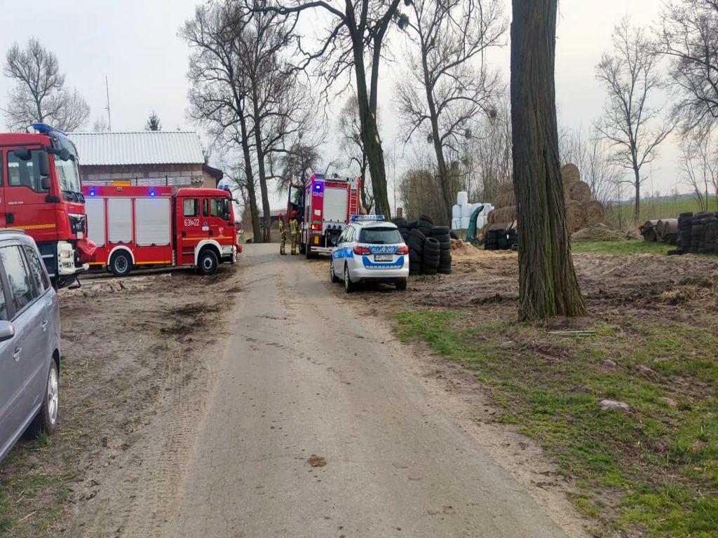 wypadki z udziałem dzieci, chłopiec przygnieciony kołęm, Piotr Kaczmarek, Kołybiec