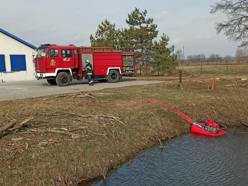 pożar kurnika, Przystawka, kurczęta, hodowla drobiu