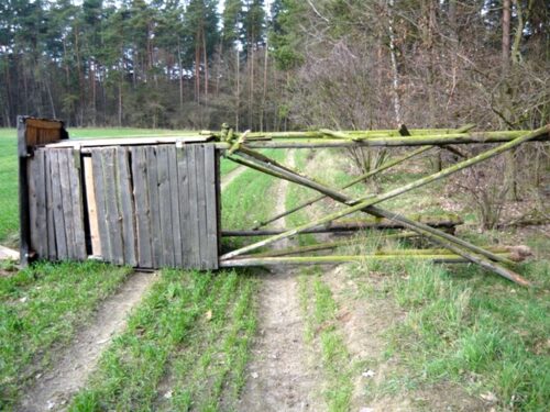 postrzelenie na polowaniu,  Sieniec, powiat wieluński, KPP w Wieluniu