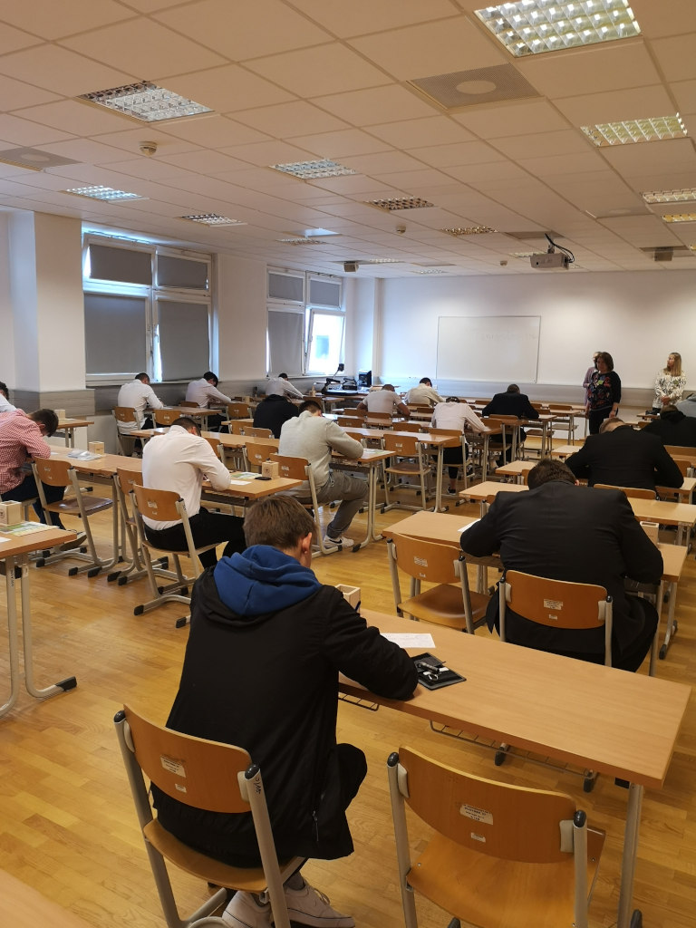 sala, uczniowie, testy, SGGW