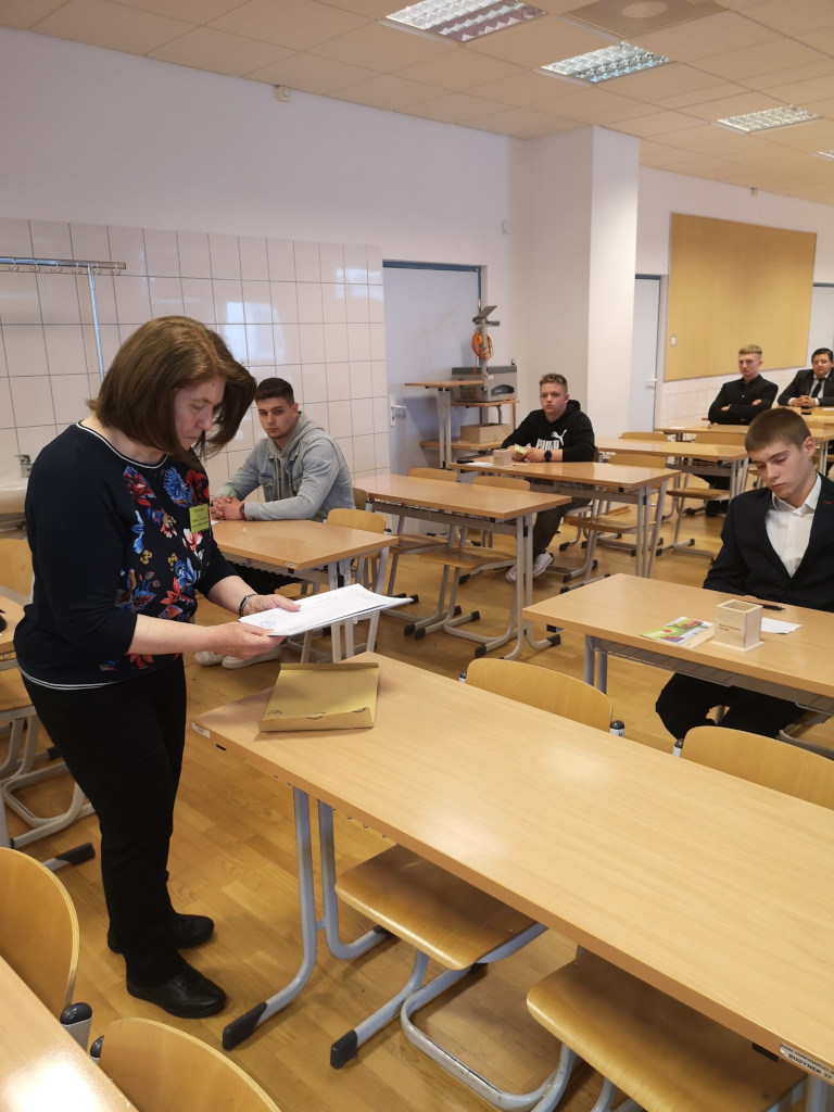 sala, uczniowie, testy, Maria Janicka, SGGW