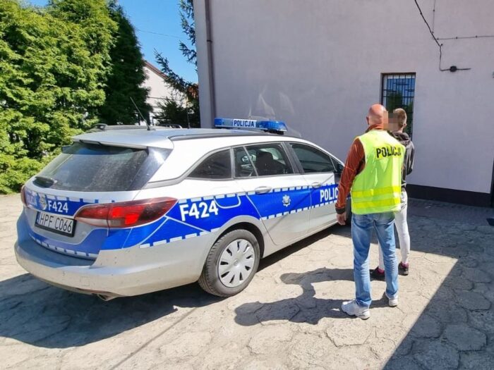 podpalenie stadniny, Bogusławice, powiat piotrkowski, KMP Piotrków Trybunalski