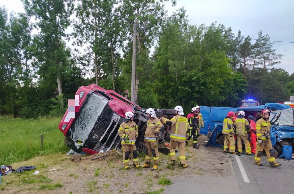 transport mleka, Koźliki, powiat białostocki, KWP Białystok