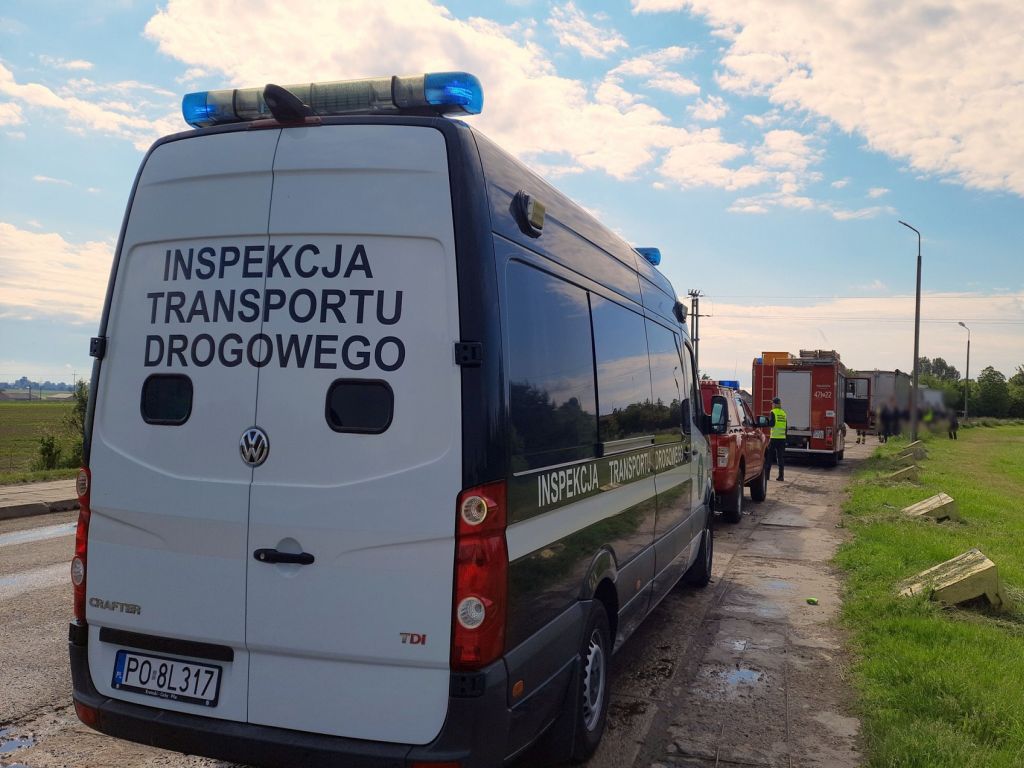 transport soli, kopalnia soli w Kłodawie, powiat kolski, KP PSP Koło