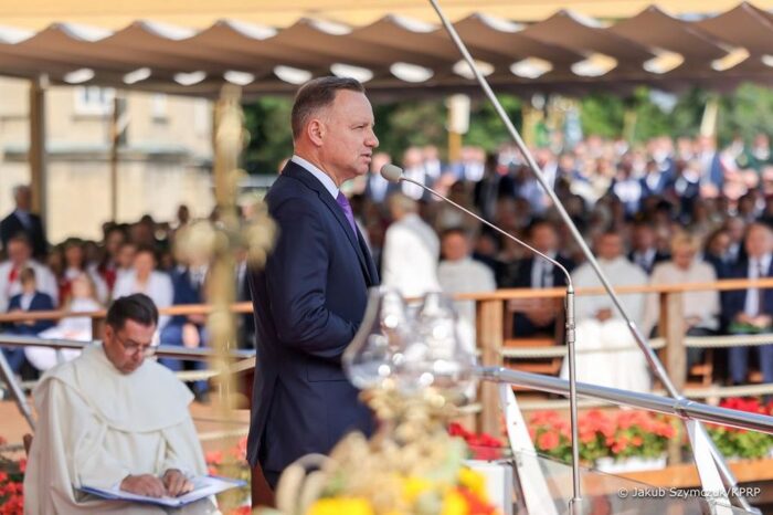 Andrzej Duda, Dożynki Jasnogórskie, Jasna Góra, bezpieczeństwo żywnościowe