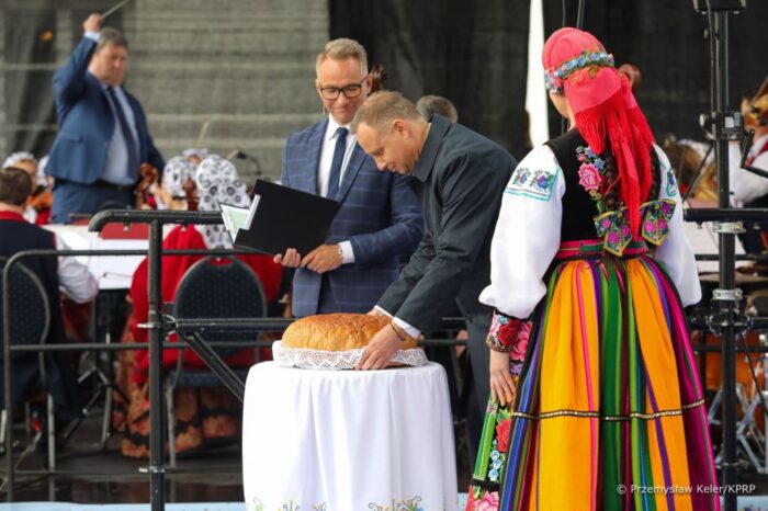 andrzej duda, prezydent, dożynki, wieś, rozwój polskiej wsi