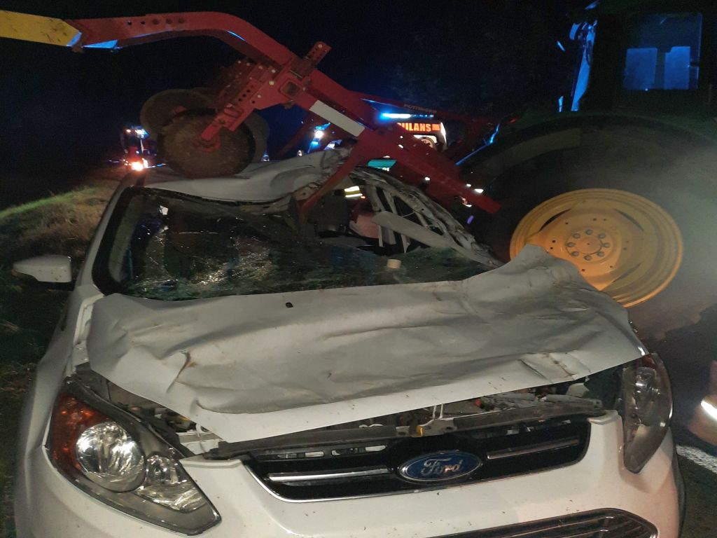 wypadki z udziałem ciągników rolniczych, Zosin, Marcin Lebiedowicz, KP PSP Hrubieszów