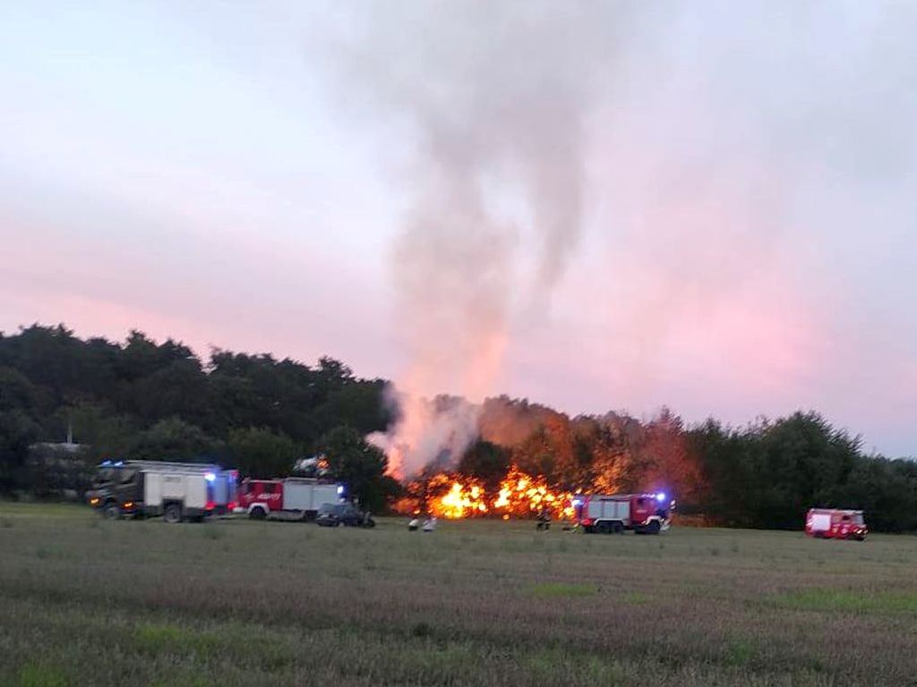 podpalacze słomy, Jastrzębie, powiat namysłowski, KPP Namysłów