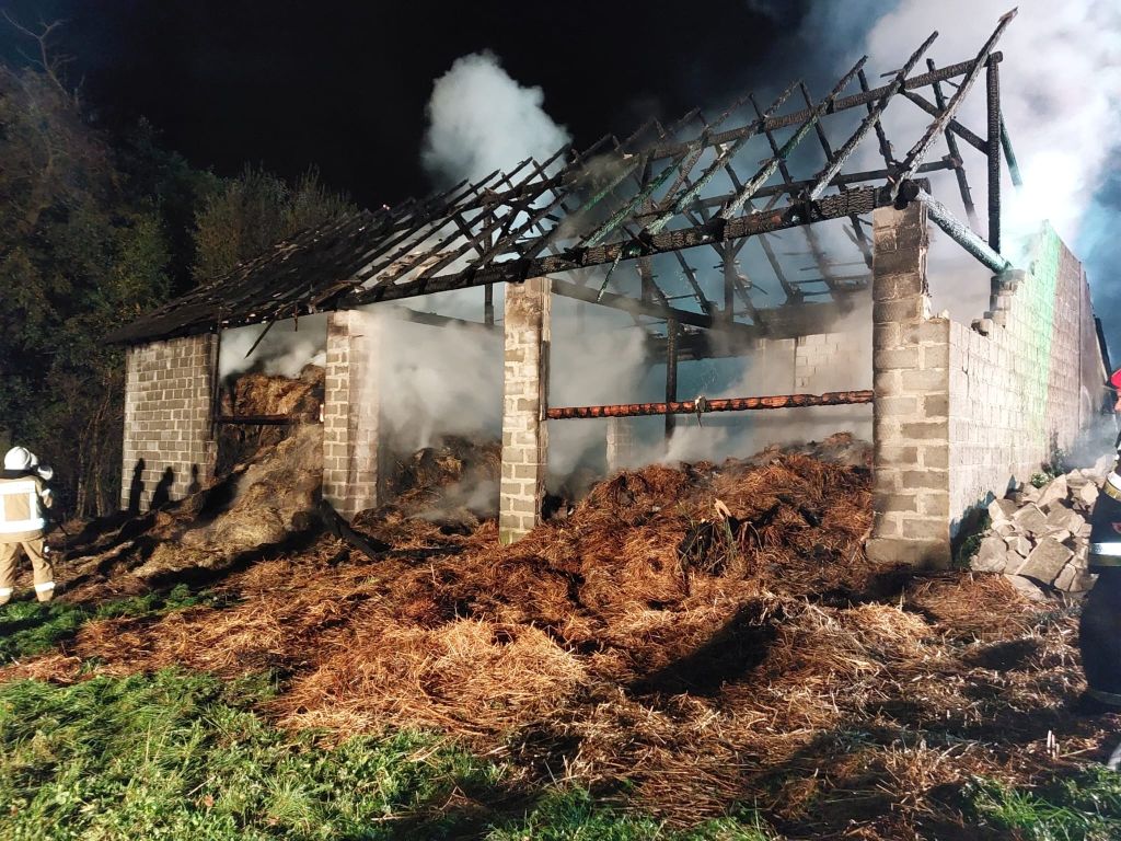pożary w gminie Biskupiec, Łazany, powiat wielicki, Tomasz Sroga