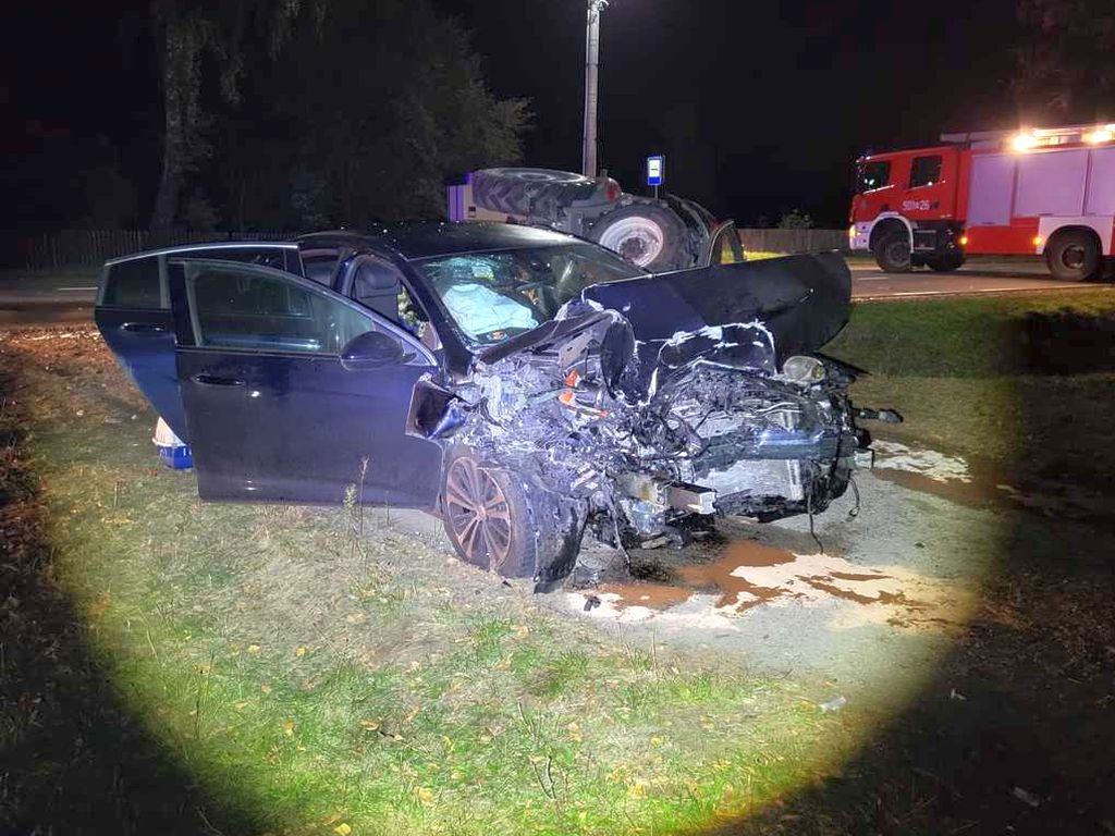 wypadki z udziałem ciągników rolniczych, Monika Winnik, Perzanowo, powiat makowski
