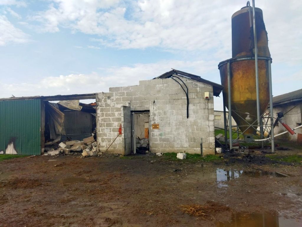 pożar kurnika, Wierzchowiska Pierwsze, powiat świdnicki, KP PSP Świdnik