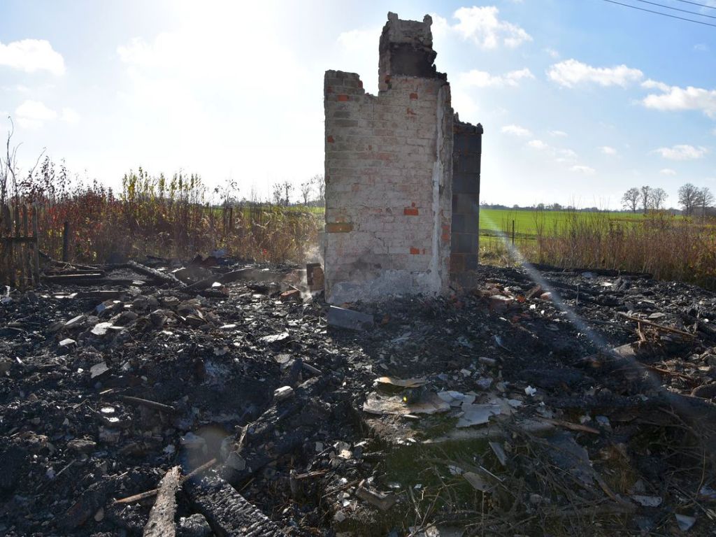 podpalenia domów i stodoły, powiat chełmski, OSP, Ewa Czyż, KMP Chełm