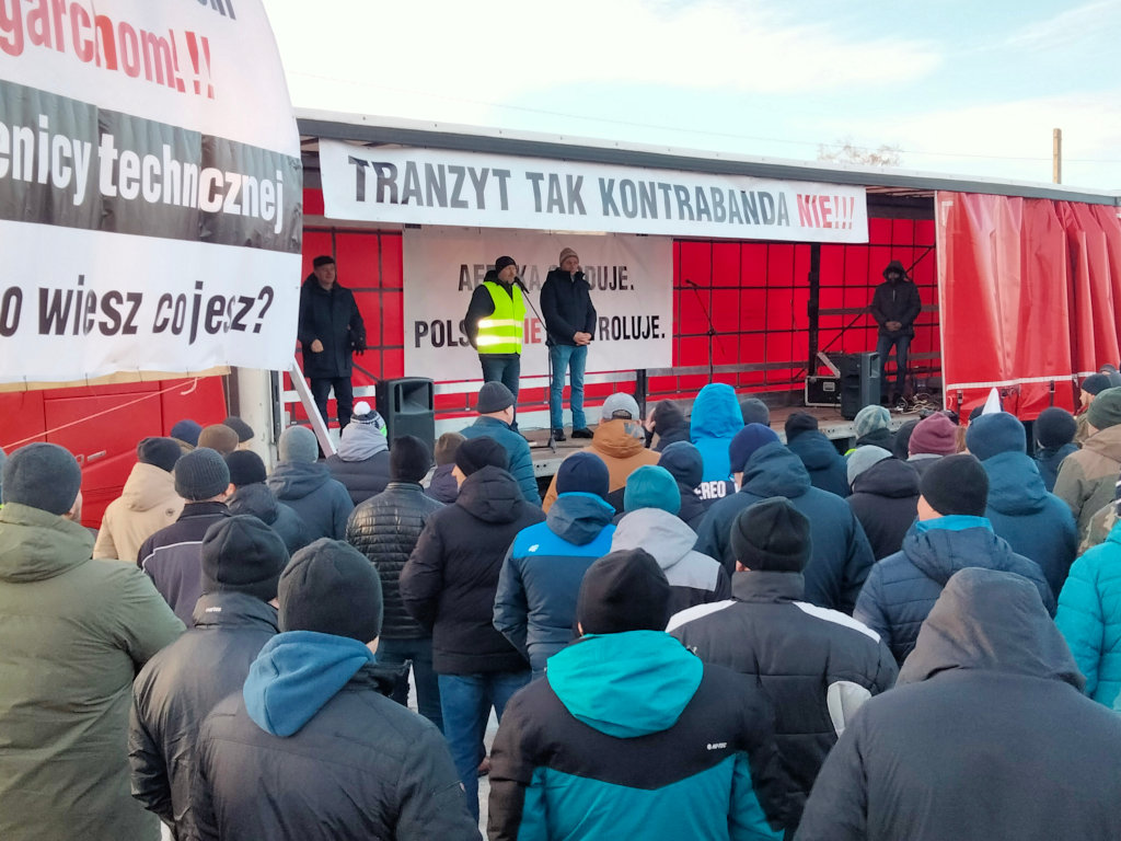 rolnicy, protest, Hrubieszów