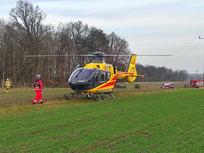 prace gospodarskie, wypadki w gospodarstwach, Helenowo, powiat łukowski