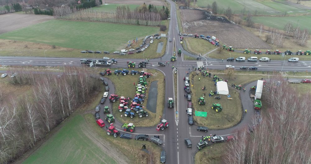 protest, oszukana wieś, protest rolników