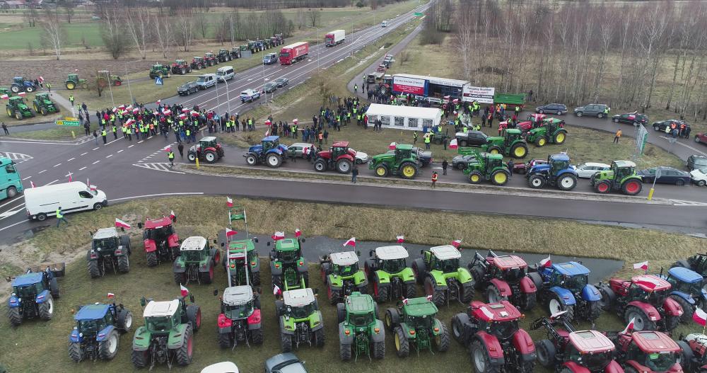 protest, oszukana wieś, protest rolników