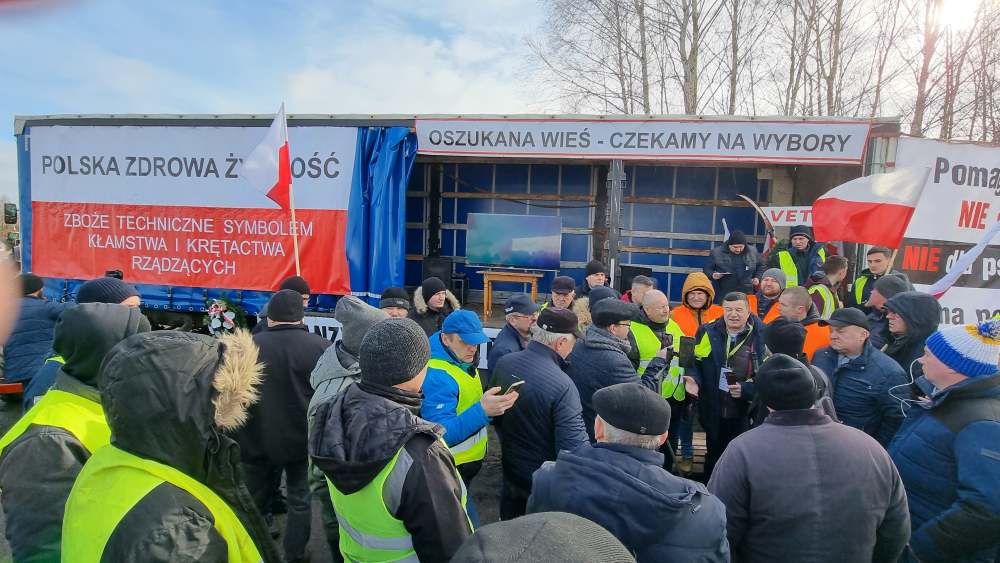 protest, oszukana wieś, protest rolników