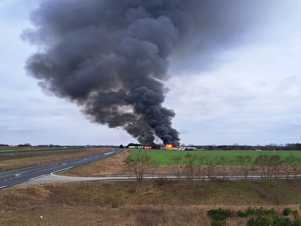 pożar kurnika, Baczyna, KM PSP Gorzów, pożary w gospodarstwach