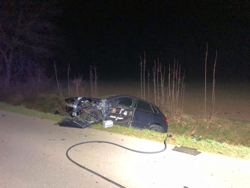 pilcza żelichowska, kp psp dąbrowa tarnowska, wypadek ciągnik, zderzenie z ciągnikiem