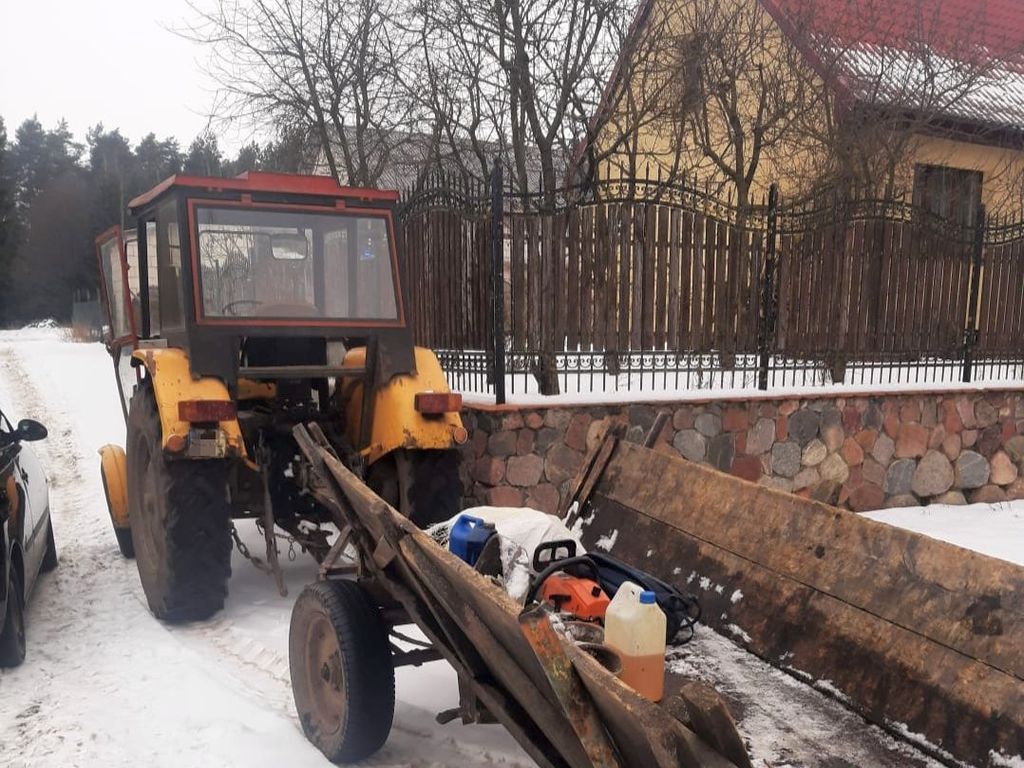 pasażer ciągnika, pijany traktorzysta, kpp nisko, kpp ełk