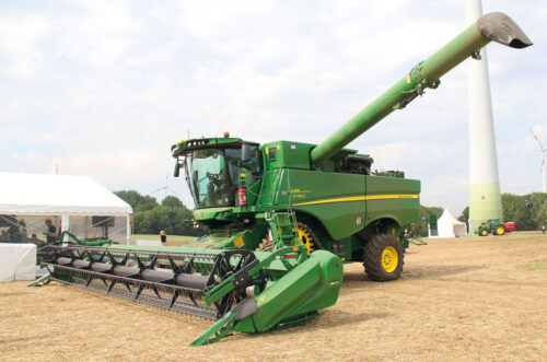 kombajn zbożowy john deere, skaner HarvestLab, RPT, Rolniczy Przegląd Techniczny