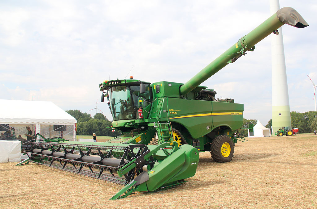 kombajn zbożowy john deere, skaner HarvestLab, RPT, Rolniczy Przegląd Techniczny