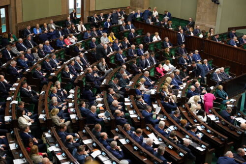 Sejm, głosowanie, ustawa o świadczeniu dla sołtysów