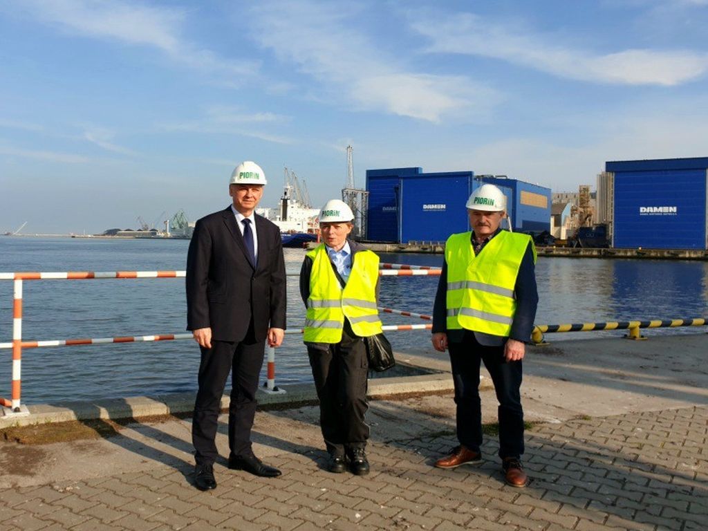 piorin, andrzej chodkowski, eksport zbóż, port gdynia
