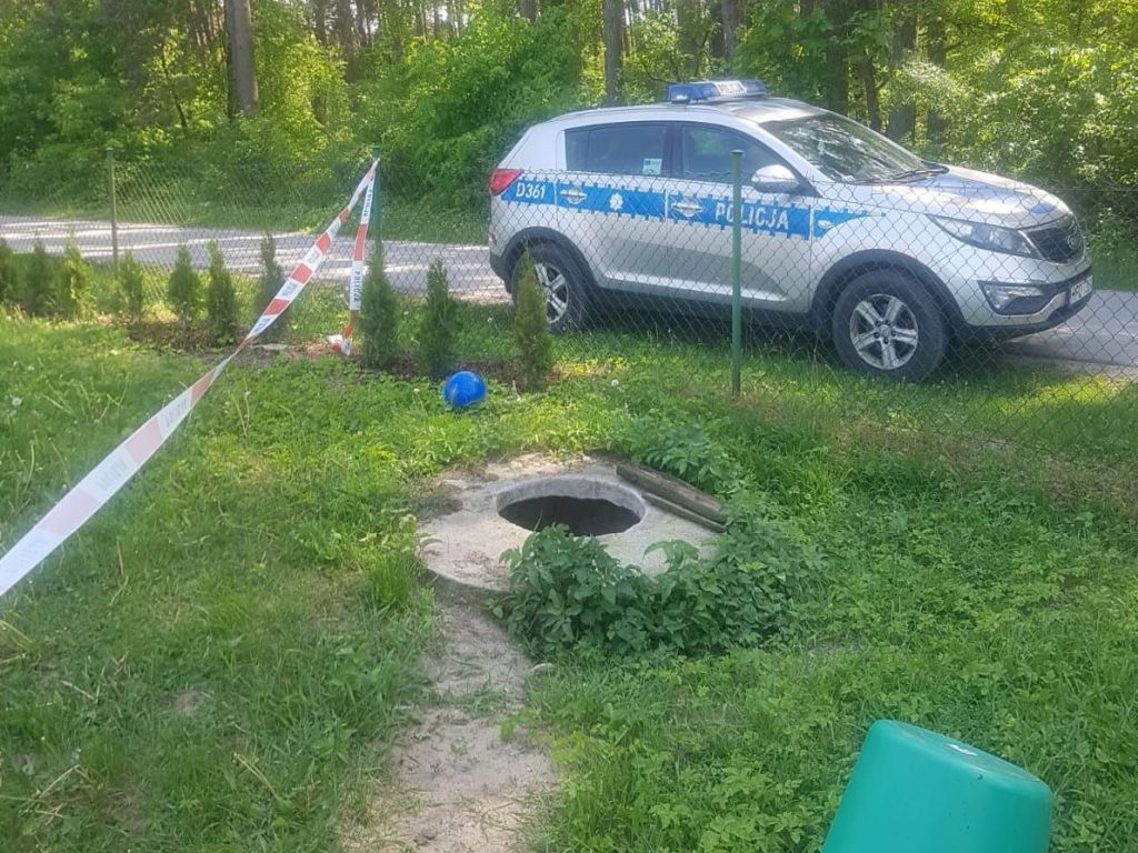 kpp tomaszów lubelski, szambo, wypadek, dziecko, lpr