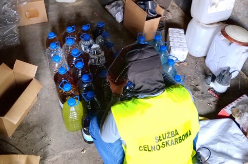 kas, bimbrownia, podlasie, nielegalny alkohol