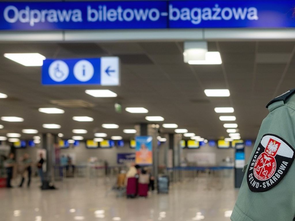 kas, służba celno-skarbowa, lotnicze przejście graniczne, mięso, produkty mięsne