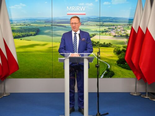 minister, telus, korytarze solidarnościowe, zboże, ukraina, import, opłacalność