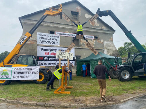 Oszukana Wieś, Sitno, protest