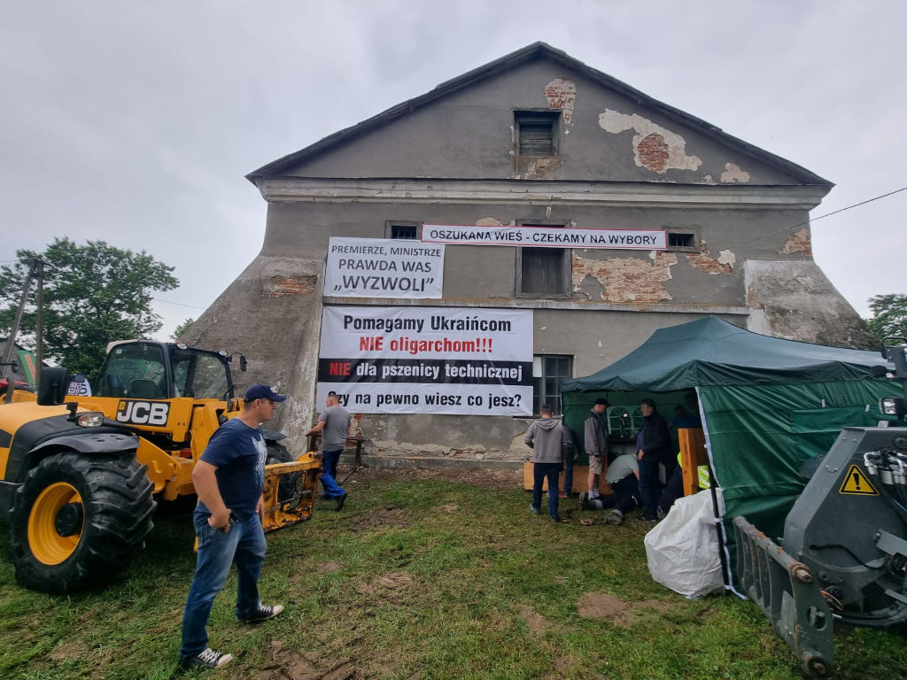 Oszukana Wieś, Sitno, protest