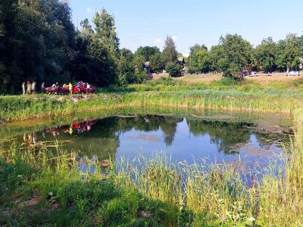 kpp kraśnik, wieś, staw, utonięcie