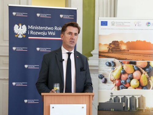 wiceminister, romanowski, zboże, ukraina, import, zakaz, tranzyt