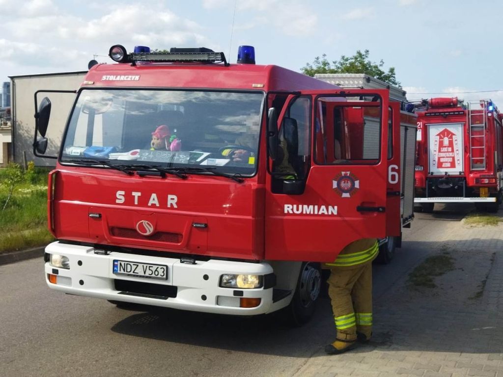 kpp działdowo, osp rumian, akcja, wypadek, zdarzenie, śmierć strażaka, druh