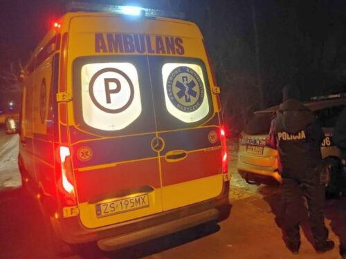 kpp kartuzy, kp psp kartuzy, wypadek, zdarzenie, gospodarstwo, maszyna rolnicza, obsługa maszyny