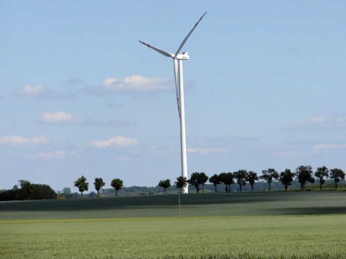 europejska karta wiatru, energetyka wiatrowa, wiatraki, oze