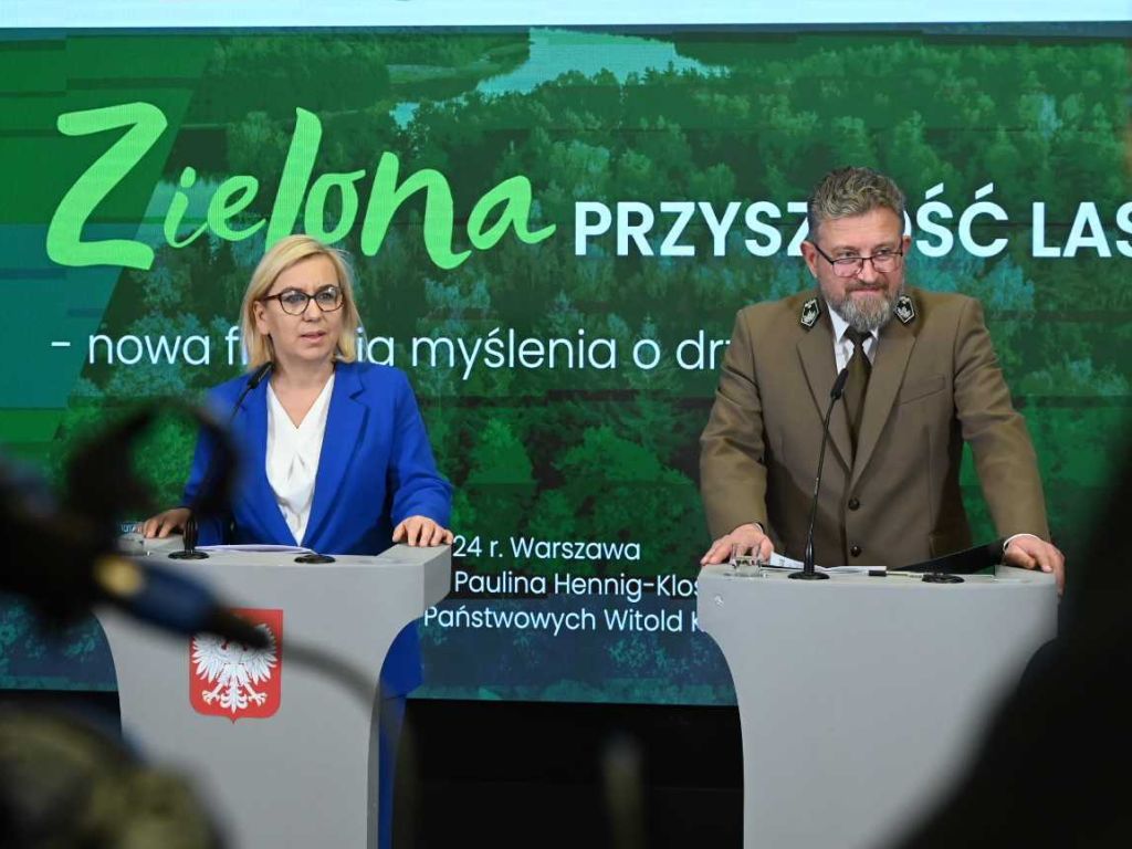 minister, hennig-kloska, lasy państwowe, dyrektor generalny, koss