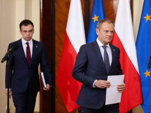 premier, tusk, granica, ukraina, blokada